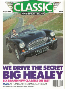 CLASSIC & SPORTSCAR 1991 AUG - BIG HEALEYS, DBE, BMW COUPES, GSQ